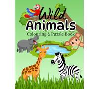 Wild Animals Colouring & Activity Book