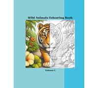 Wild Animals Colouring Book V1