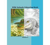 Wild Animals Colouring Book V2