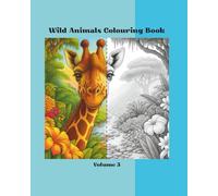 Wild Animals Colouring Book V3