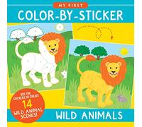 Wild Animals First Color by Sticker Book