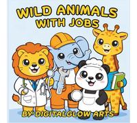 Wild Animals with Jobs: 50 Bold and Easy Illustrations of Animals at Work