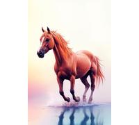 Wild Beauty: Chestnut Horse's Coastal Run Journal: a DOT GRID notebook for self-expression