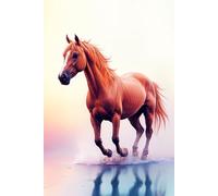 Wild Beauty: Chestnut Horse's Coastal Run Journal: a DOT GRID notebook for self-expression