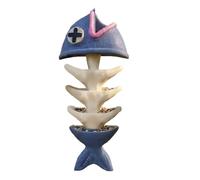 Wild Bird Feeder - Premium Quality 3D Printed, Fish Bone Shape Food Holders, Durable impacct Weatherproof Stands, Outdoor Hanging Station Decors - For Garden Backyard Balcony Trees
