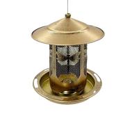 Wild Bird Station - 42,5x18,7x18,7 Centimetri, Robusto Contenitore In Metallo Da Appendere, Alloggiamento Per La Protezione Del Nettare | Santuario Per L'alimentazione Dei Osservazione Della N