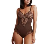 Wild Body for Women Tummy V Neck Backless Camisole Sleeveless Slimmer Tops biancheria intima, caffè, 3XL