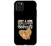 Wild Cat Lover Bobcat Feline Solo una ragazza che ama i gatti selvatici Custodia per iPhone 11 Pro Max