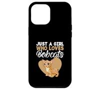 Wild Cat Lover Bobcat Feline Solo una ragazza che ama i gatti selvatici Custodia per iPhone 12 Pro Max