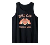 Wild Cat State of Mind (Power Statement Boho Tiger Graphic) Canotta