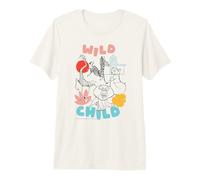 Wild Child Madagascar Zoo Avventura Divertimento Maglietta Premium