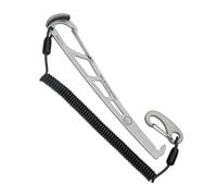 Wild Country Pro Key With Leash Silver unisex