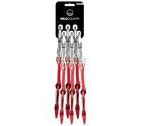 Wild Country - 6 trazioni rapide per l'arrampicata Helium 3.0 Quickdraw 6X10Cm - Helium 3.0 Quickdraw 6X10Cm Red - rosso rosso