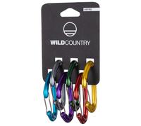Wild Country Astro - set da 6 moschettoni Black unisex