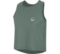 Wild Country - Canottiera da arrampicata in cotone biologico - Session 3 W Tank Marsh per Donne in Cotone - Taglia S - Verde