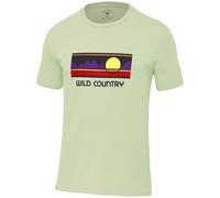 Wild Country Heritage - T-shirt arrampicata - uomo S Light Green/Multicolor man Fair Wear Foundation