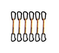 Wild Country - Pack de 6 dégaines d'escalade - Session Quickdraw 6X12Cm Heritage in Nylon - Viola