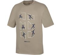 Wild Country Sequence M - T-shirt - uomo Light Brown/Blue M