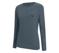 Wild Country Session W L/S - maglia a maniche lunghe - donna M Blue woman Cotone Organico/Biologico,Oeko-Tex 100,Fair Wear Foundation