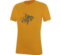 Wild Country Stamina - T-shirt arrampicata - uomo S Dark Yellow man Cotone Organico/Biologico,Fair Wear Foundation