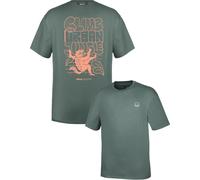 Wild Country - T-shirt da arrampicata in cotone biologico traspirante - Sequence M T-Shirt Marsh per Uomo in Cotone - Taglia L - Verde