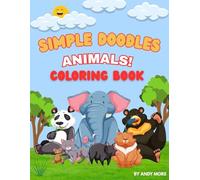 Wild & Domestic Animals: An Educational Coloring Adventure for Kids: Fun Animal Illustrations for Toddlers and Preschoolers Aged 3-8