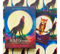 Wild Dreams Animal Oracle Cards Deck E Guida Blu Angel K. S. Walden Nuovo