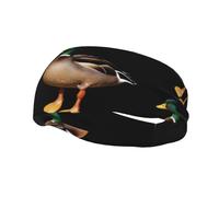 Wild Duck - Fascia elastica per yoga, sport, fitness, corsa, basket, unisex, per assorbire il sudore