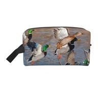 Wild Duck, organizer per cosmetici di grande capacità, borsa da viaggio per il trucco da donna