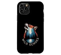 Wild Echoes Howling Wolf Foresta Riflessione Custodia per iPhone 11 Pro