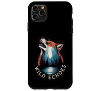 Wild Echoes Howling Wolf Foresta Riflessione Custodia per iPhone 11 Pro Max