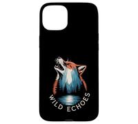 Wild Echoes Howling Wolf Foresta Riflessione Custodia per iPhone 15 Plus