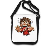 Wild Expression - Borsa a tracolla con mani tese, colore: Bianco