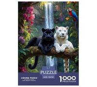 Wild Fantasy Forest Animals Puzzle Impossible 1000Pcs Animal Decorazione Per La Casa. Giochi Rilassamento E Intelligence Per Adulti E Ragazzi Da 14 Anni 70x50cm/1000pcs