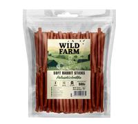 WILD FARM Bastoncini di coniglio 500 g snack per cani
