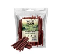 WILD FARM bastoncini di manzo 500 g snack per cani