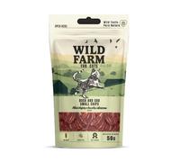 WILD FARM Chips con anatra e merluzzo 50 g snack per gatti