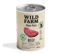 Wild Farm Pate Beef 400gcibo per cani senza glutine