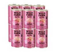 WILD FARM Pate Chicken/Pork 12x400g - cibo per gatti senza glutine