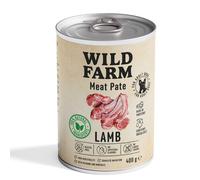 Wild Farm Pate Lamb 400g cibo per cani senza glutine