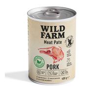 Wild Farm Pate Pork 400g cibo per cani senza glutine