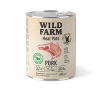 WILD FARM Pate Pork 800g cibo per cani senza glutine