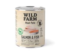 WILD FARM Pate Salmon&Fish 800g cibo senza glutine per cani