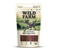 WILD FARM Strisce morbide di anatra 80 g snack per cani