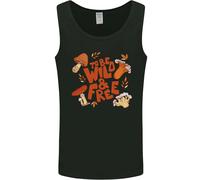 Wild & Free Mushroom Foraging Nature Uomo Vest Tank Top
