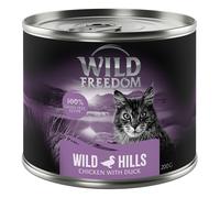 Wild Freedom Adult lattine 6 x 200 g - NUOVO: Wild Hills Anatra & Pollo