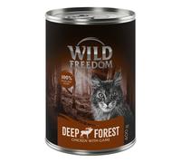 Wild Freedom Adult lattine 6 x 400 g - Deep Forest - Selvaggina & Pollo