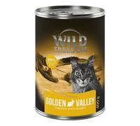 Wild Freedom Adult 24 x 400 g - senza cereali Alimento umido per gatto - Golden Valley - Coniglio & Pollo