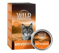 Wild Freedom Adult vaschette 6 x 85 g Umido per gatto - Wide Country - Pollo puro