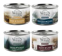 Wild Freedom Instinctive 6 x 140 g Alimento umido complementare per gatti - Misty Mountains Mix: 2x Pollo, 2x Tonno, 1x Cervo, 1x Anatra